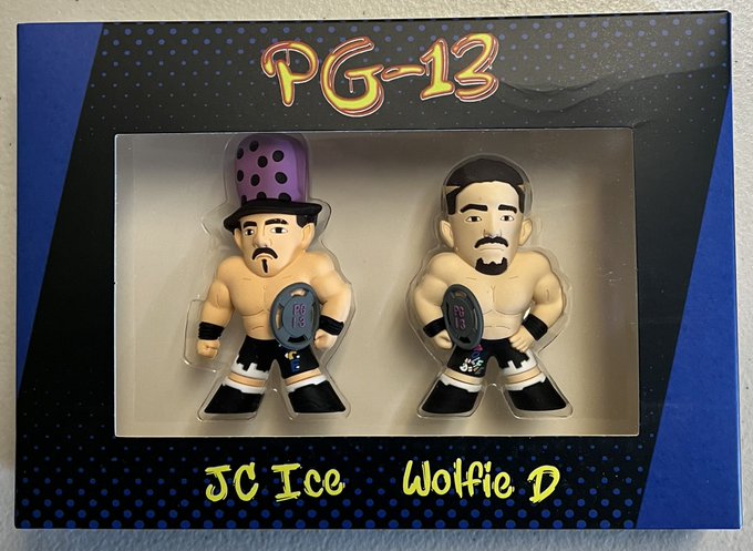 Pro Wrestling Loot Pint Size All Stars PG-13: JC Ice & Wolfie D [February] Action & Toy Figures PWcatalog