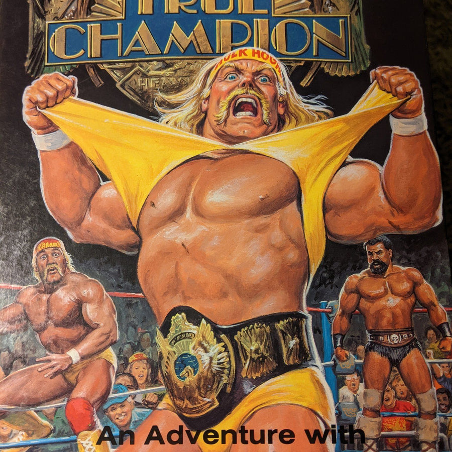 WWF True Champion Hulk hogan Magazine Pwcatalog