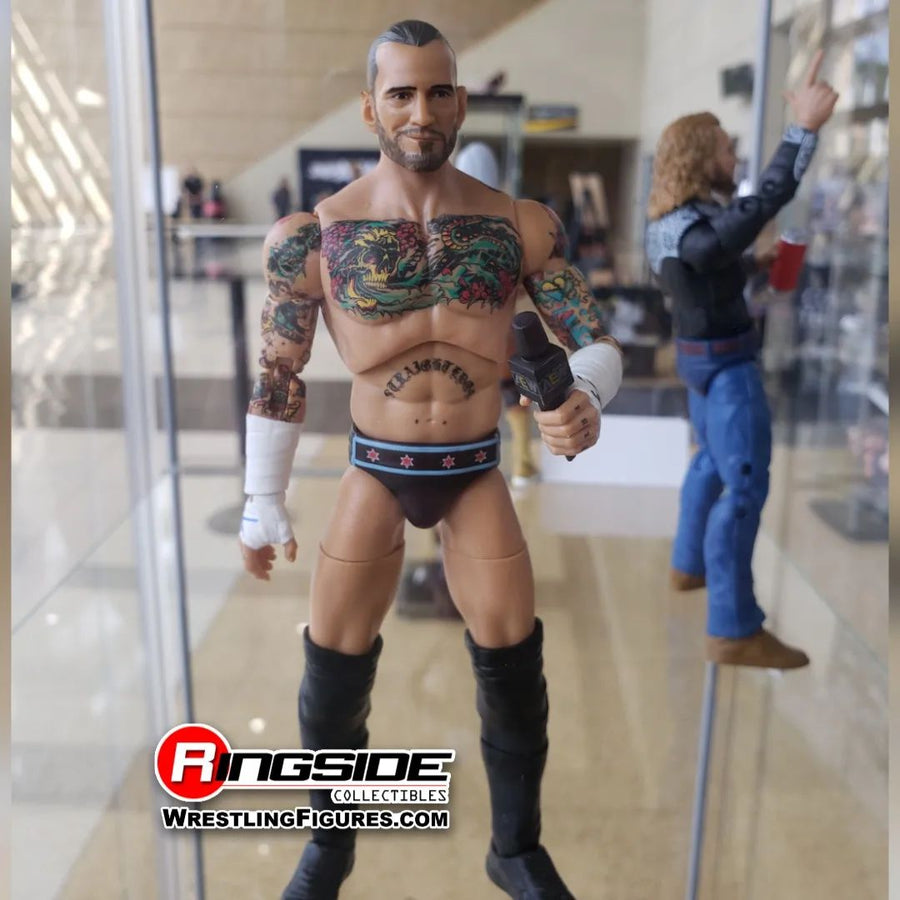 AEW Jazwares Unmatched Collection 4 CM Punk [Chase Edition] Action & Toy Figures PWcatalog