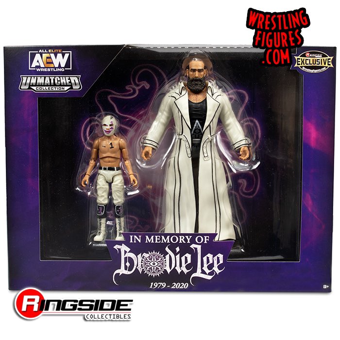 AEW Jazwares Unmatched Collection Exclusive Mr. Brodie Lee & Negative 1 Action & Toy Figures PWcatalog