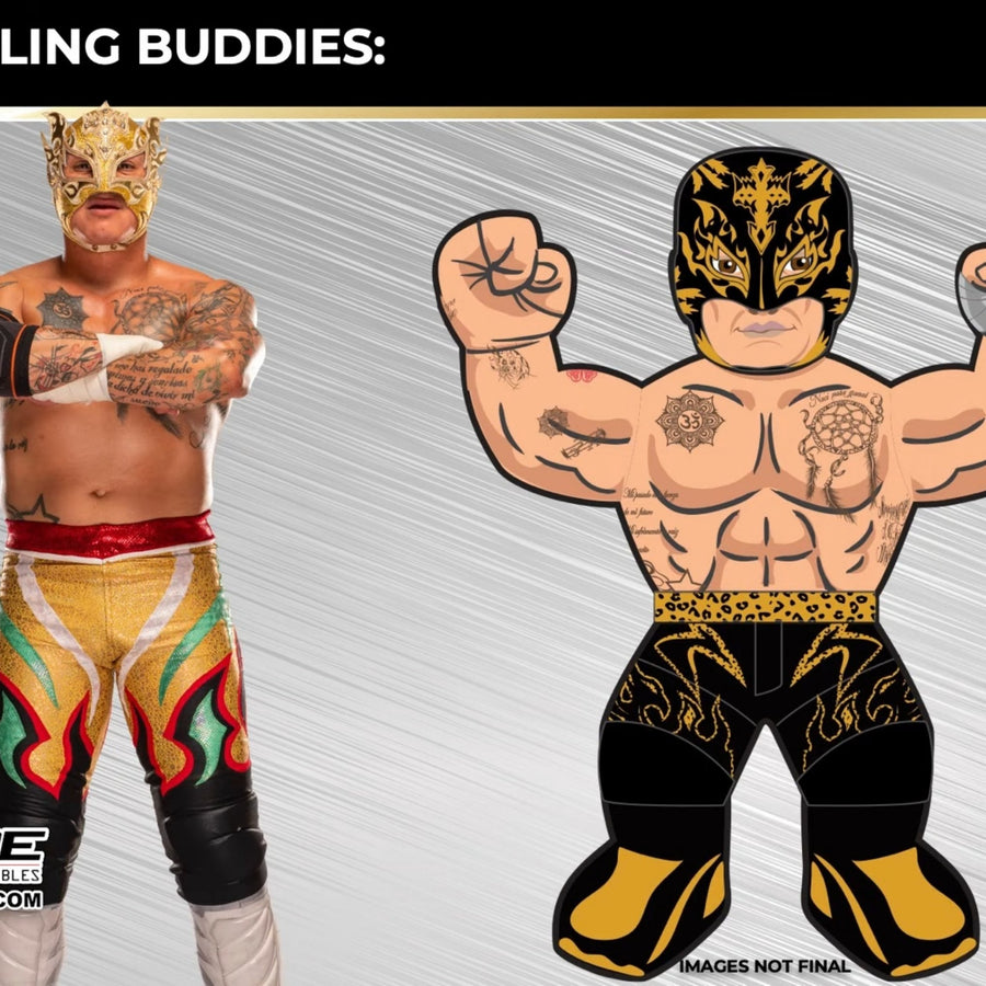 AEW Jazwares Wrestling Buddies 2 Rey Fenix Action & Toy Figures PWcatalog