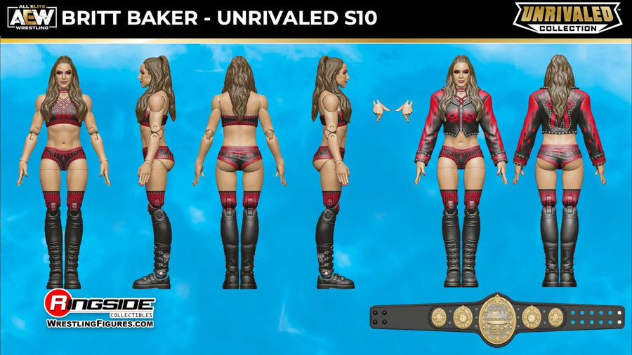 AEW Jazwares Unrivaled Collection 10 Britt Baker