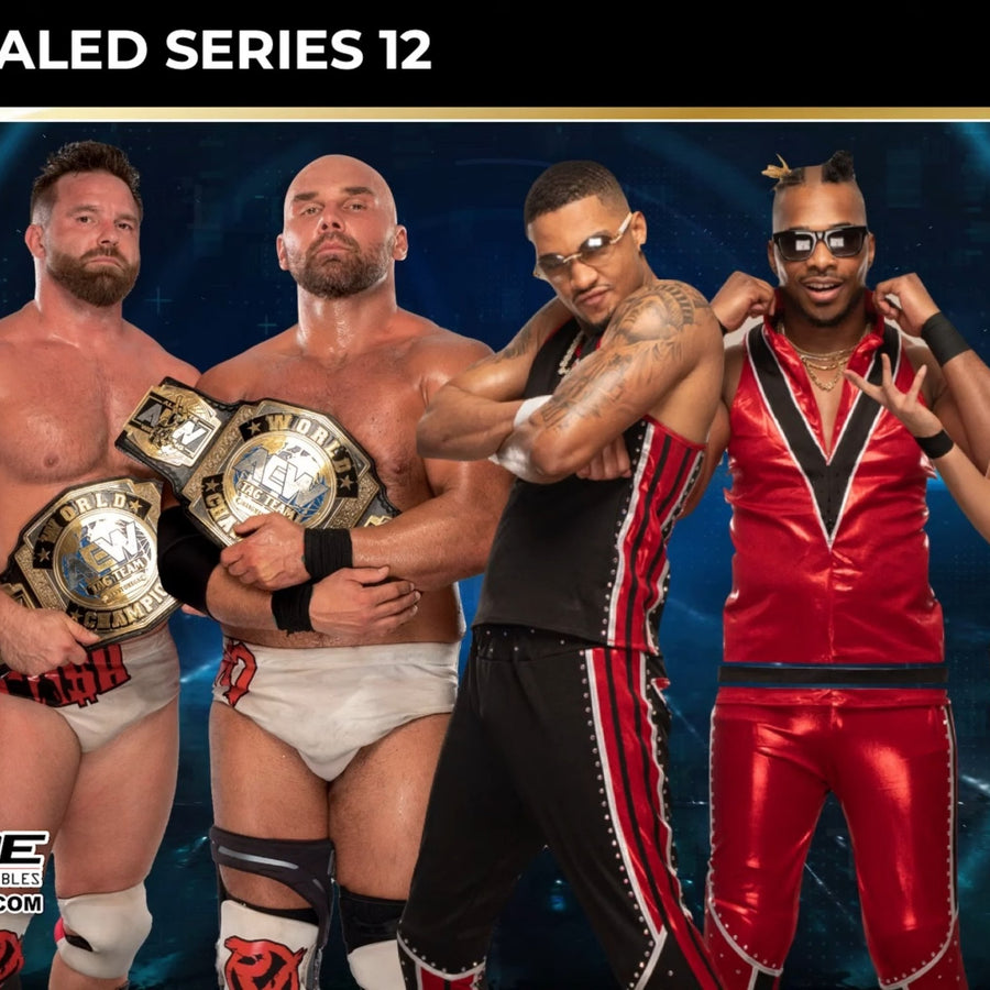 AEW Jazwares Unrivaled Collection 12 Isiah Kassidy Action & Toy Figures PWcatalog