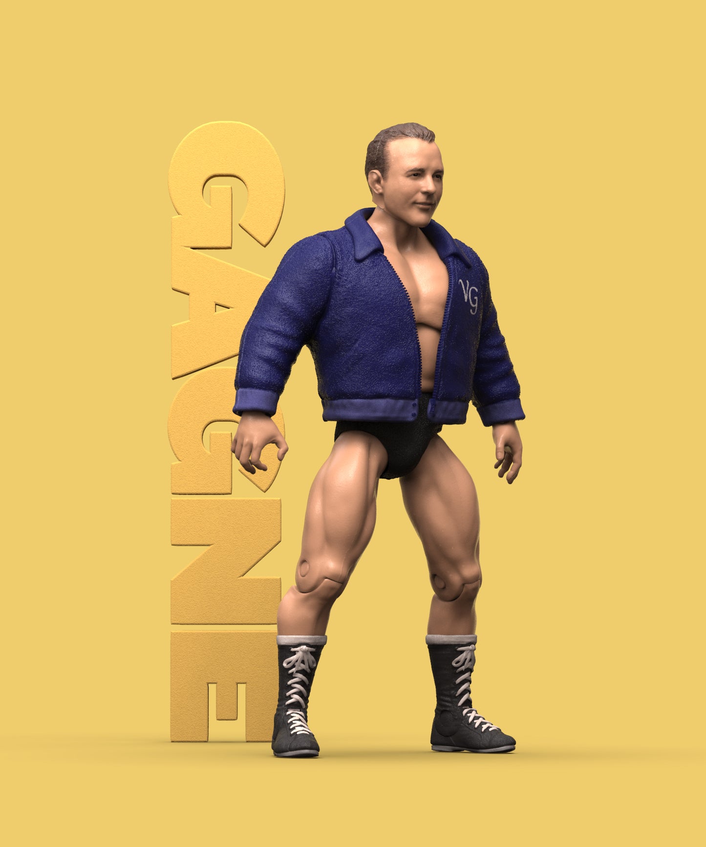 Relativity Worldwide PowerTown Series 1 Verne Gagne