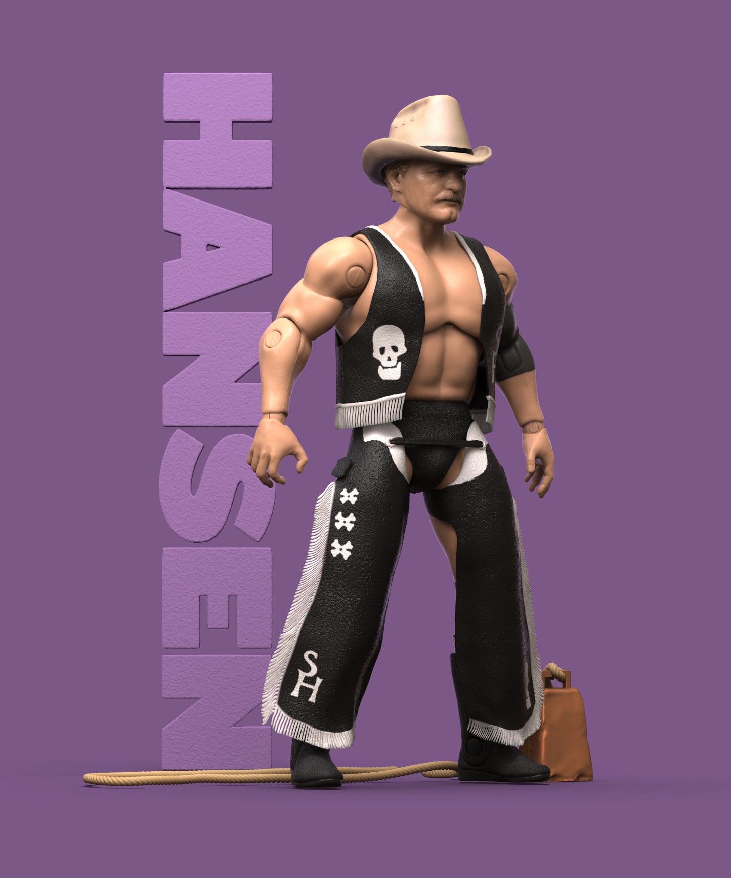 Relativity Worldwide PowerTown Series 1 Stan Hansen