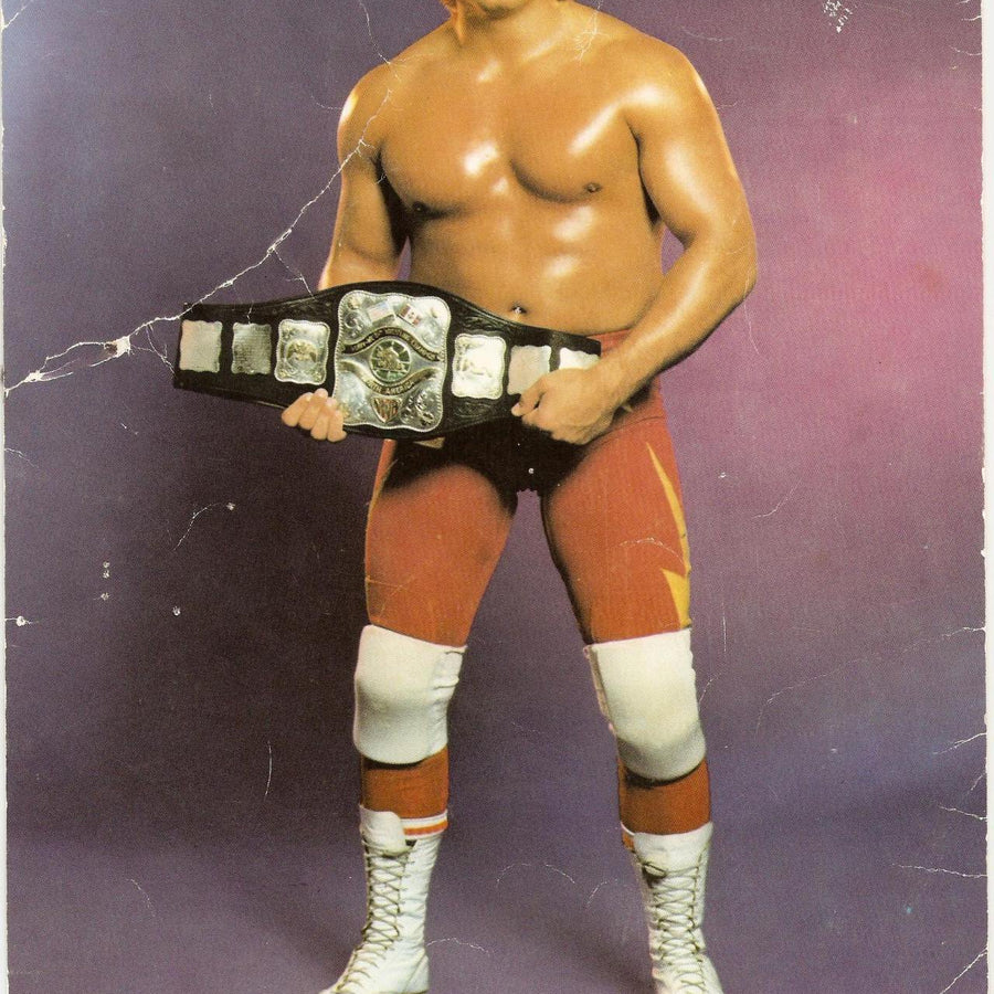 Owen Hart North American heavyweight champiom Promo Photo PW Catalog
