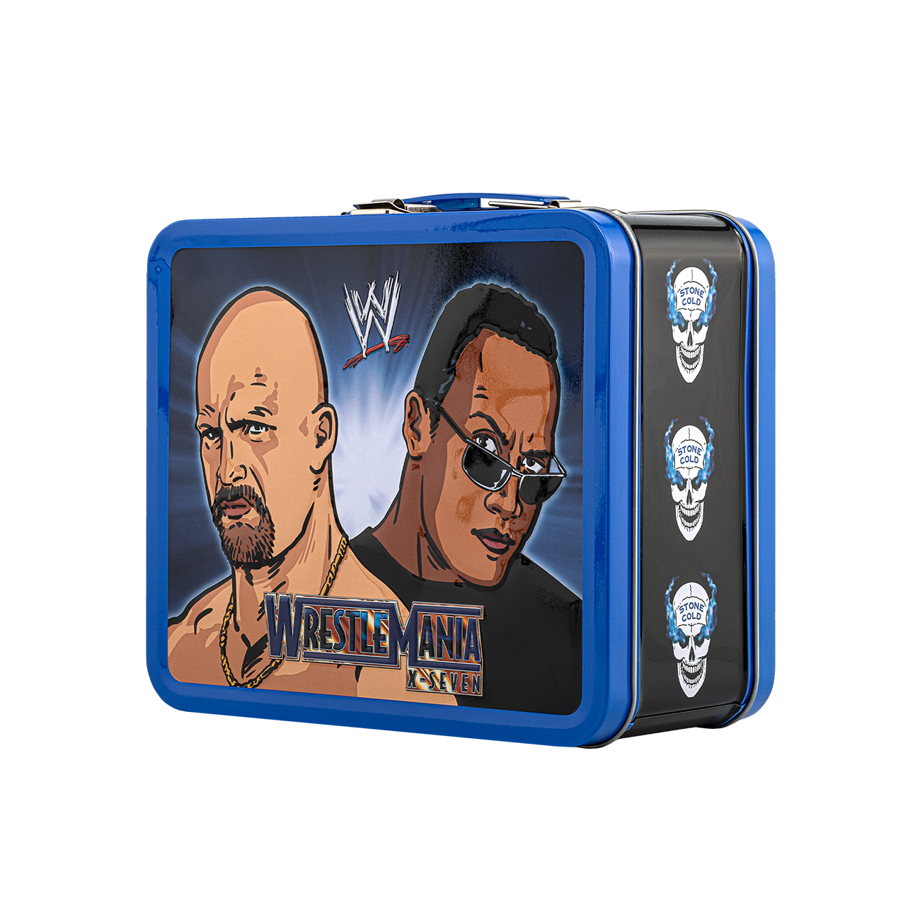 The Rock & Steve Austin tin lunch box