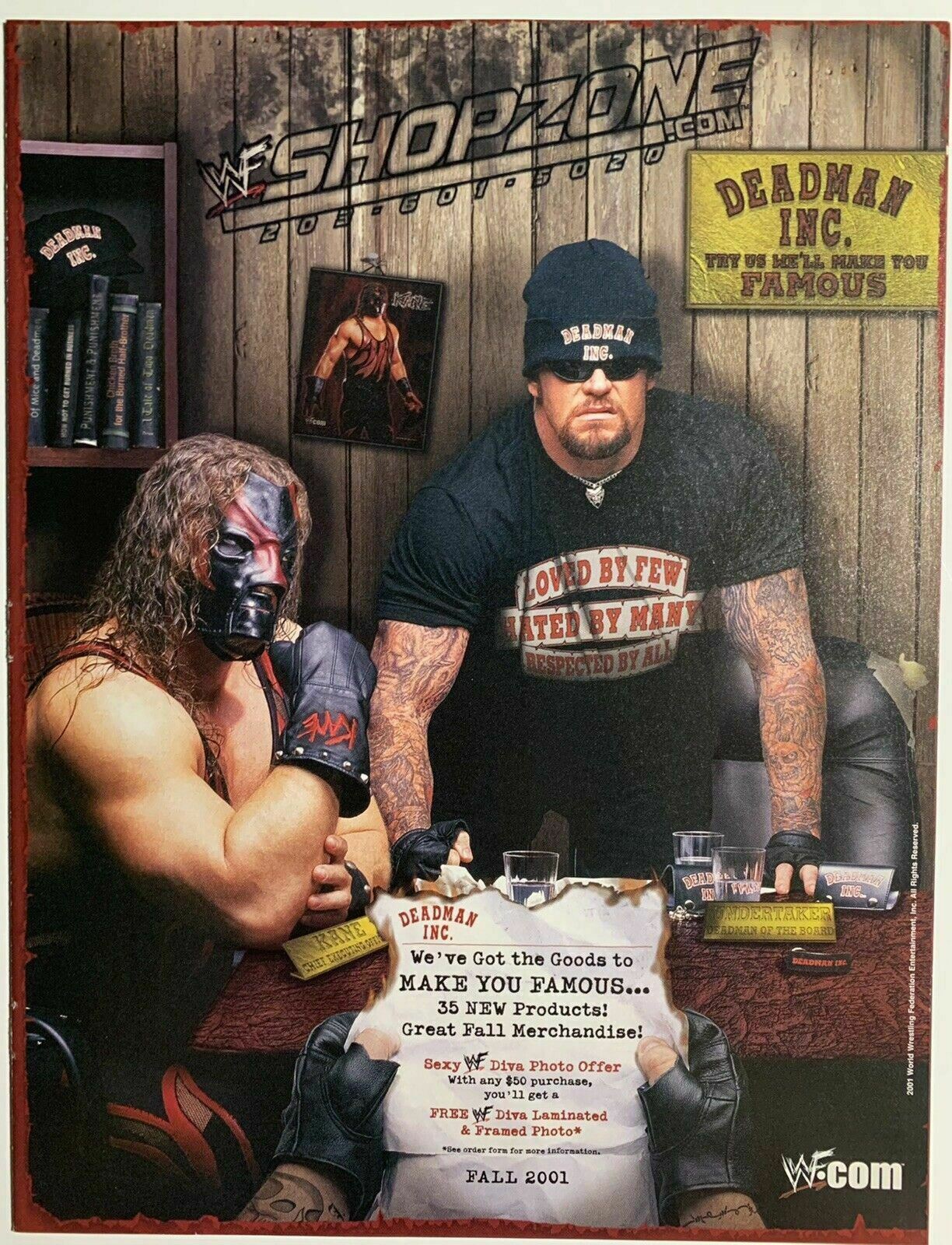 WWF Catalog Fall 2001