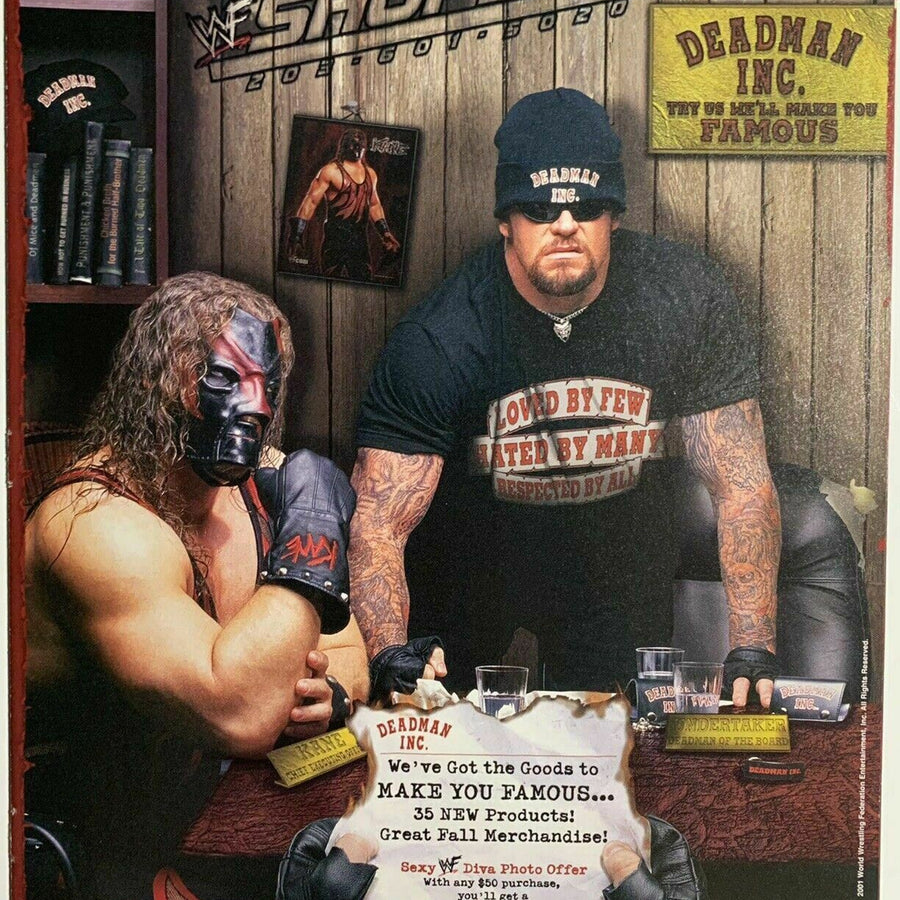WWF Catalog Fall 2001 Magazine PWcatalog