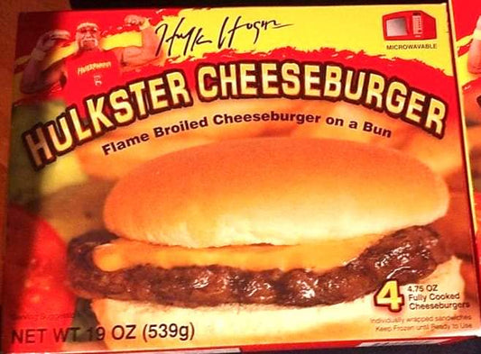 Hulk Hogan hulkster cheeseburger