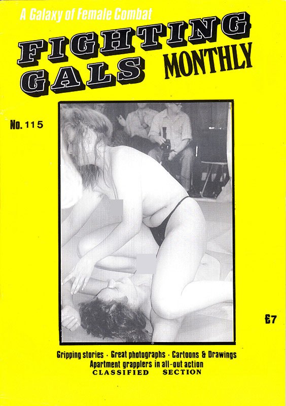 Fighting Gals Monthly 115 Magazine PWcatalog