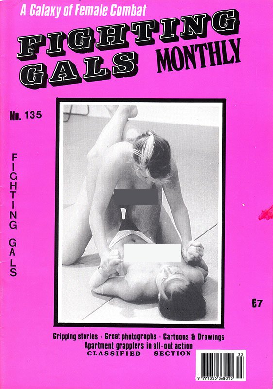 Fighting Gals Monthly 135 Magazine PWcatalog