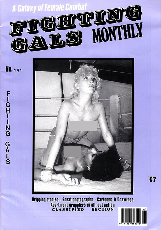 Fighting Gals Monthly 141 Magazine PWcatalog