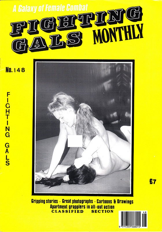 Fighting Gals Monthly 148 Magazine PWcatalog