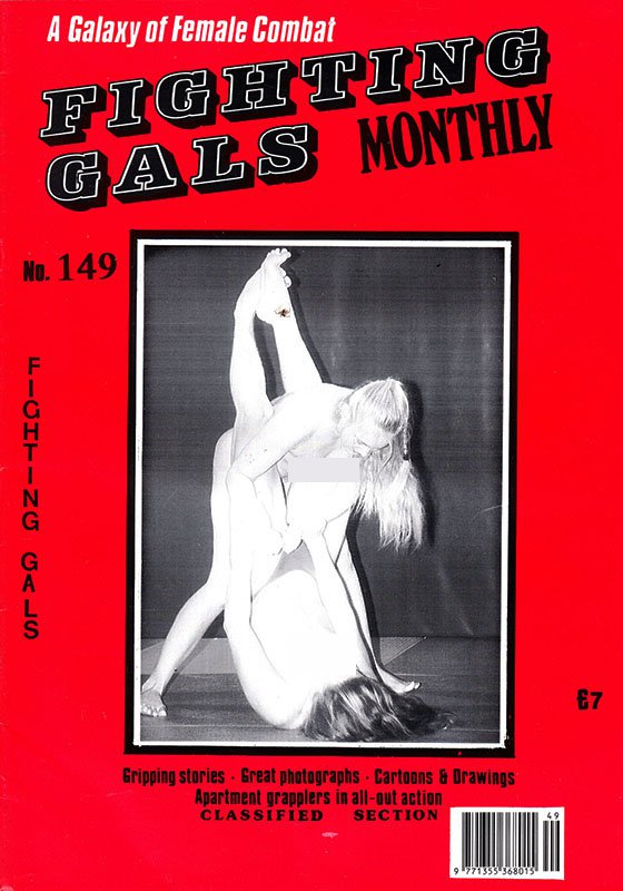 Fighting Gals Monthly 149 Magazine PWcatalog