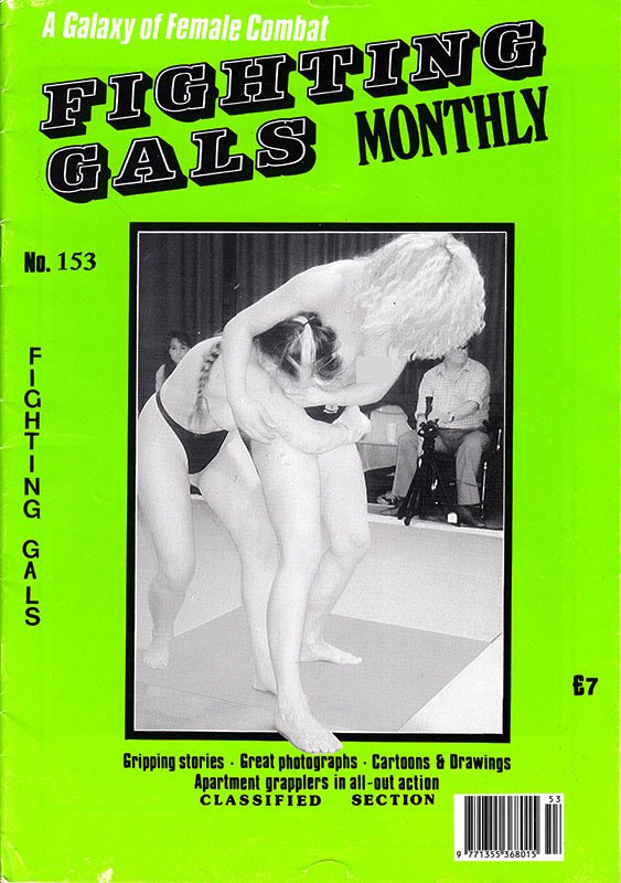Fighting Gals Monthly 153 Magazine PWcatalog