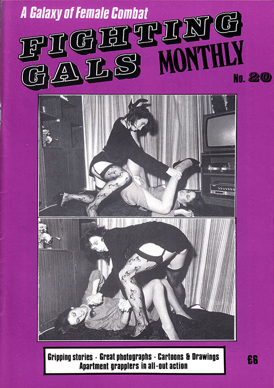 Fighting Gals Monthly 20 Magazine PWcatalog