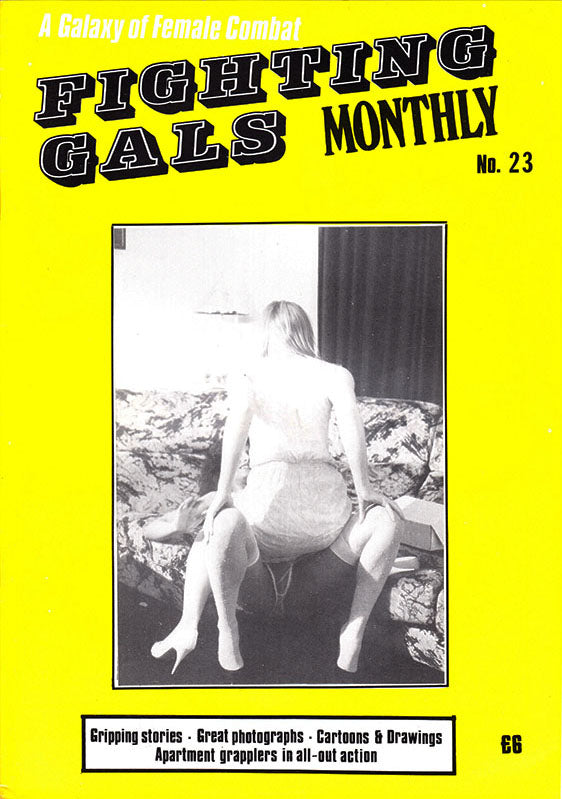 Fighting Gals Monthly 23 Magazine PWcatalog