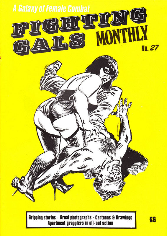 Fighting Gals Monthly 27 Magazine PWcatalog
