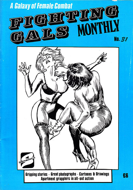 Fighting Gals Monthly 31 Magazine PWcatalog