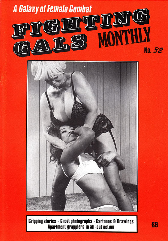 Fighting Gals Monthly 32 Magazine PWcatalog