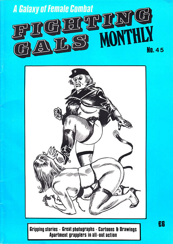 Fighting Gals Monthly 45 Magazine PWcatalog