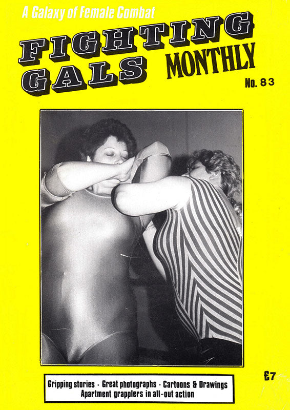 Fighting Gals Monthly 83 Magazine PWcatalog