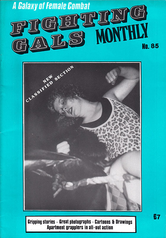 Fighting Gals Monthly 85 Magazine PWcatalog