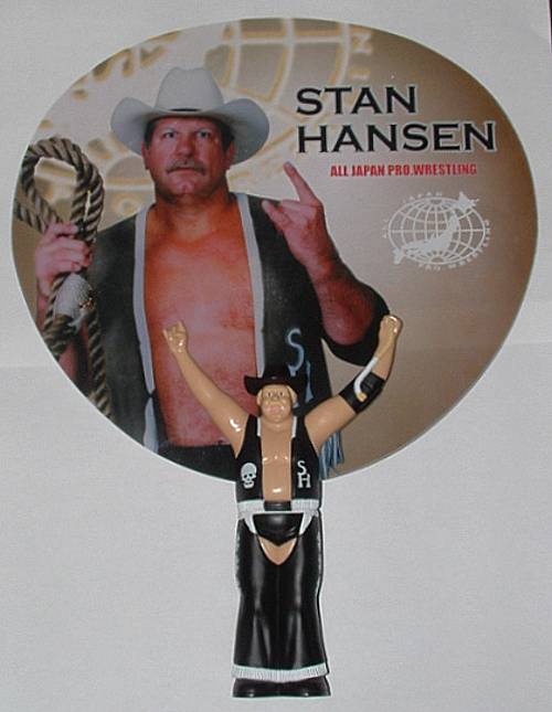 Cowboy Stan Hansen Hand Fan AJPW