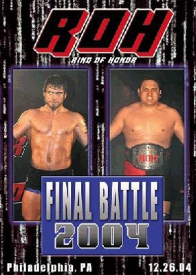Final Battle 2004 DVDs & Videos PWcatalog