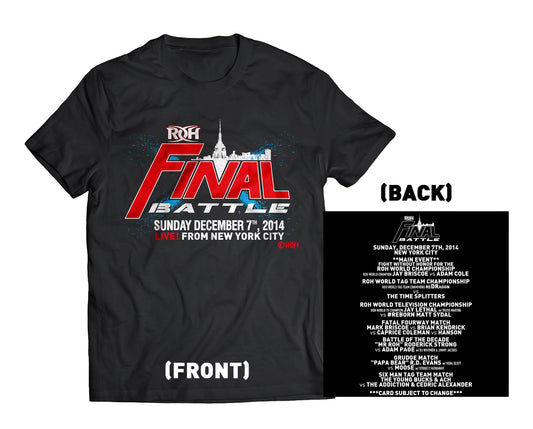Final Battle 2014 T-Shirt Pwcatalog