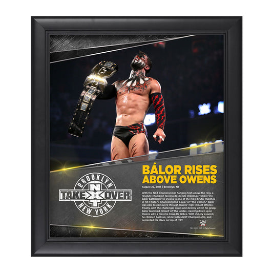Finn Bálor NXT TakeOver Brooklyn 15 x 17 Photo Collage Plaque