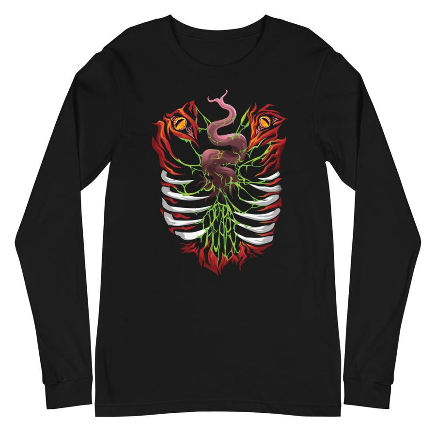 Finn Bálor The Demon King Heart Long Sleeve Shirt Pwcatalog