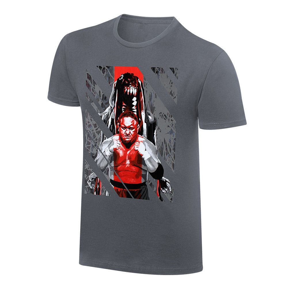 Finn Bálor & Samoa Joe Rob Schamberger Art Print T-Shirt