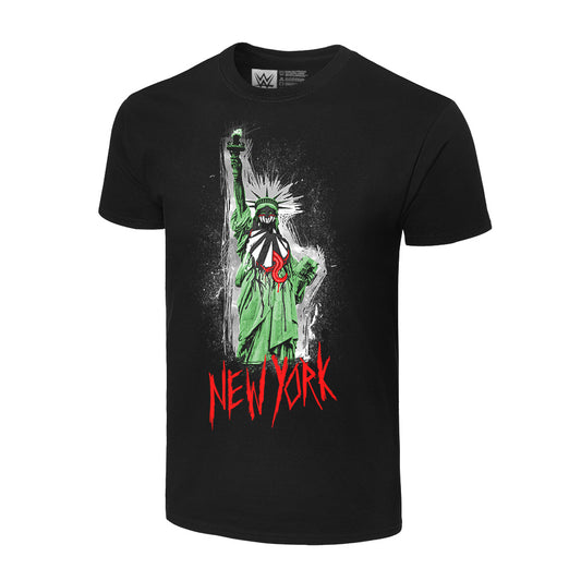 Finn Balor Demon Statue WrestleMania 35 T-Shirt Pwcatalog