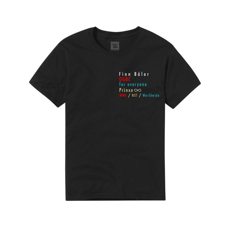 Finn Balor OGBC For Everyone Youth Authentic T-Shirt Pwcatalog