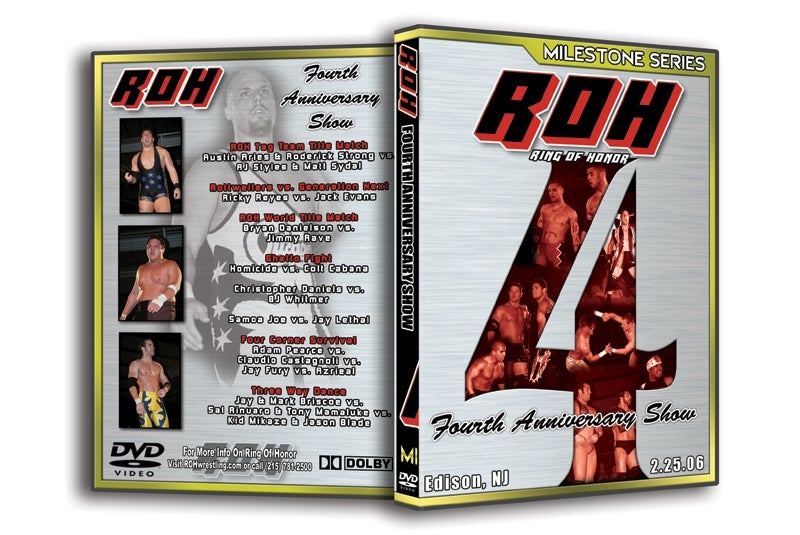 Fourth Anniversary Show DVDs & Videos PWcatalog
