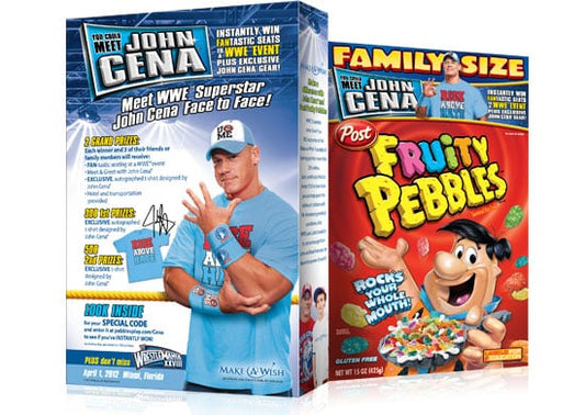 Fruity pebbles John Cena
