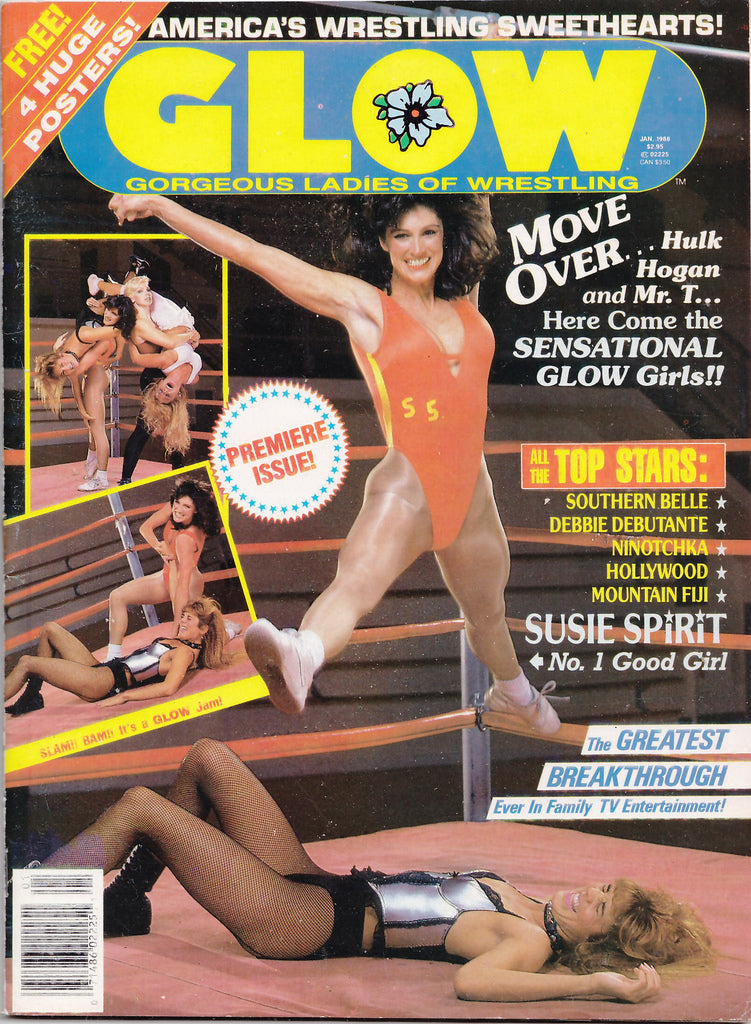GLOW Magazine January 1988 Magazine PWcatalog
