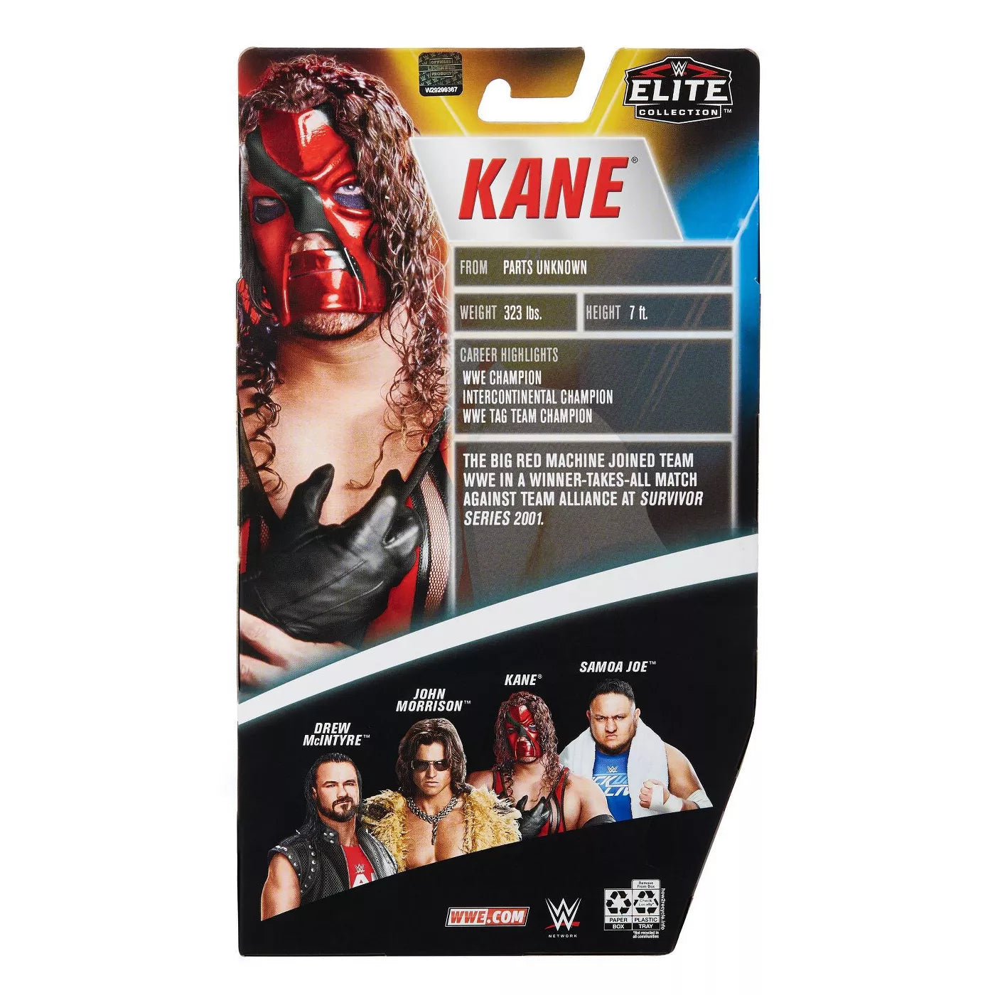 WWE Mattel Survivor Series 3 Kane Action & Toy Figures PWcatalog