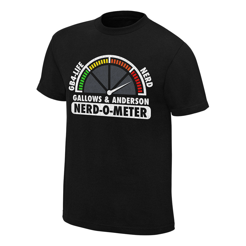 Gallows & Anderson Nerd-O-Meter Authentic T-Shirt Pwcatalog