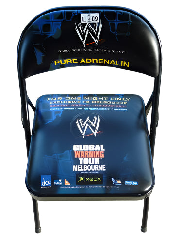Global Warning Tour 2002 Chairs PWcatalog