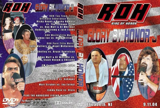 Glory By Honor III DVDs & Videos PWcatalog