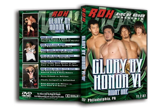 Glory By Honor VI Night One DVDs & Videos PWcatalog