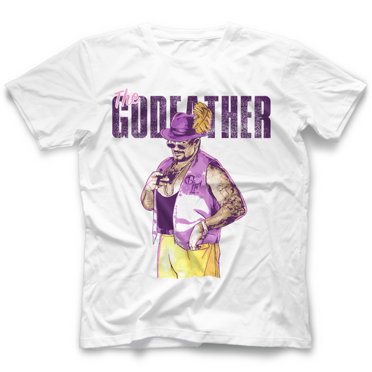 Godfather Feather P by 500 Level T-Shirt