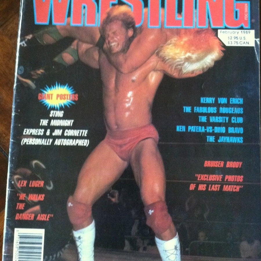 Gold Belt Wrestling February 1989 Magazine PWcatalog