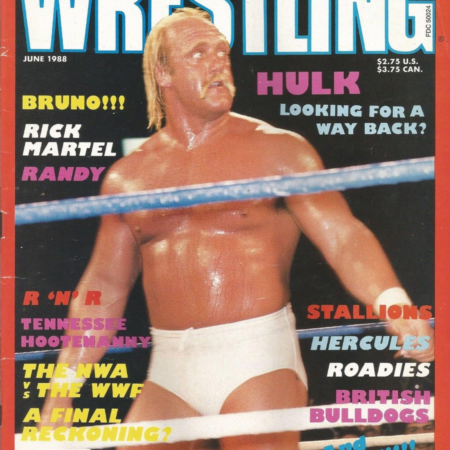 Gold Belt Wrestling June 1988 Magazine PWcatalog