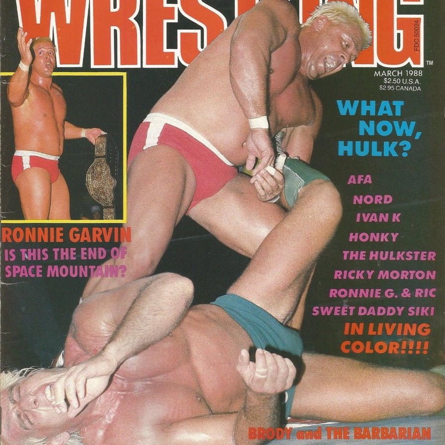 Gold Belt Wrestling March 1988 Magazine PWcatalog
