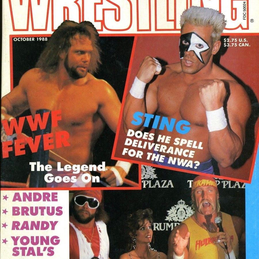 Gold Belt Wrestling October 1988 Magazine PWcatalog