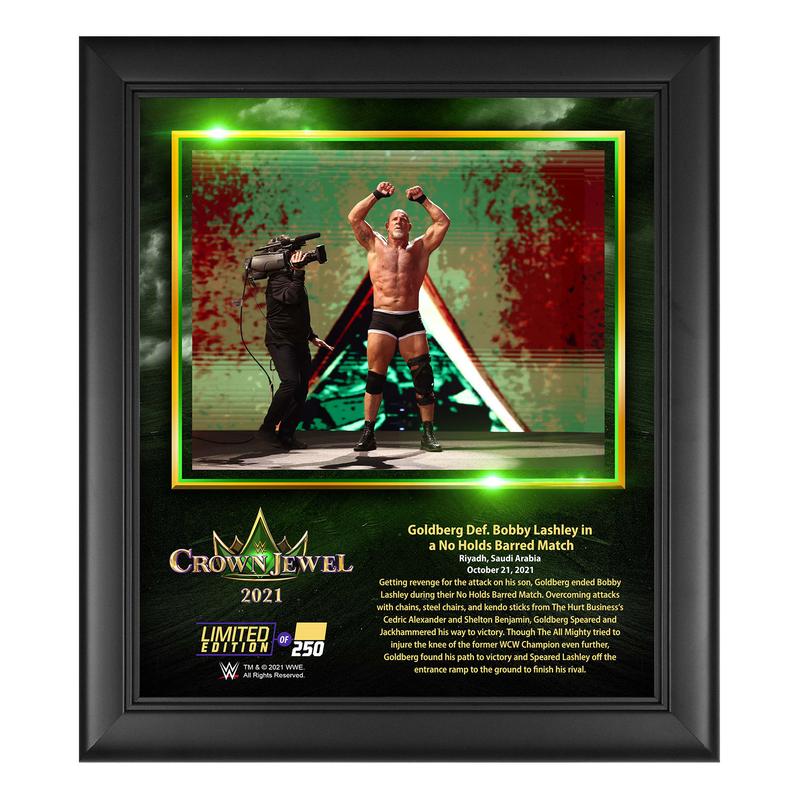 Goldberg Crown Jewel 2021 15x17 Commemorative Plaque Pwcatalog